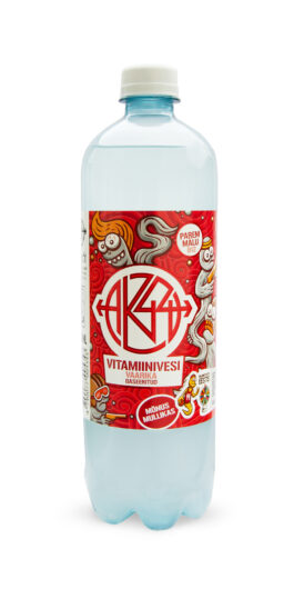 Mulliga vitamiinivesi (vaarika) 6-pakk